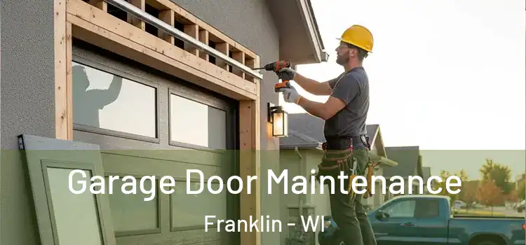  Garage Door Maintenance Franklin - WI