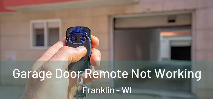  Garage Door Remote Not Working Franklin - WI