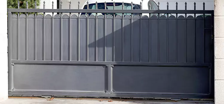 Metal Driveway Gate Installation Franklin